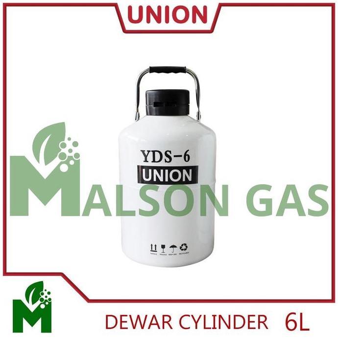 Tabung Baru Dewar 6 Liter Container Kontainer Liquid Nitrogen Cair