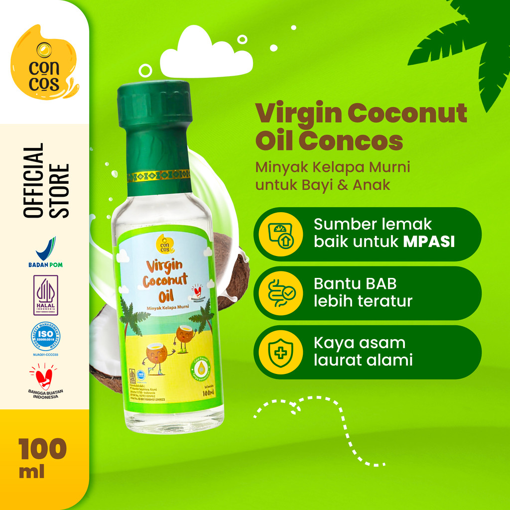 Concos Virgin Coconut Oil Original (100 ml)