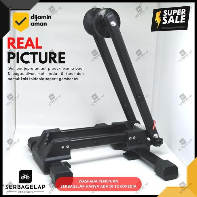 Standar Penyangga Paddock Bike Rack Repair Stand / Rak Display Sepeda