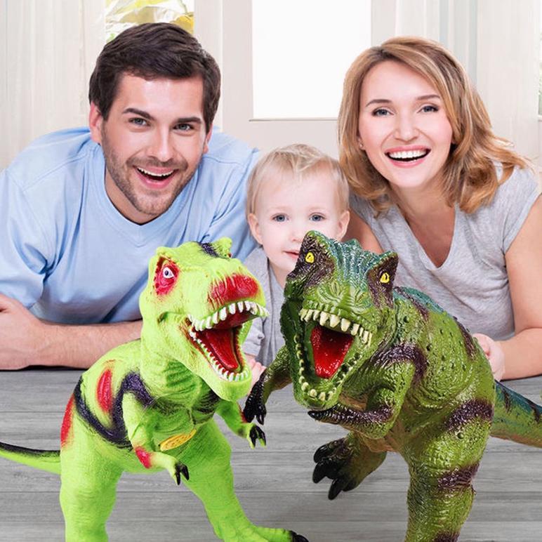 Tahan Lama Ready ~Dinosaurus Karet Besar Jumbo Dinosaurus Mainan Besar Mainan Anak Dinosaurus Mainan