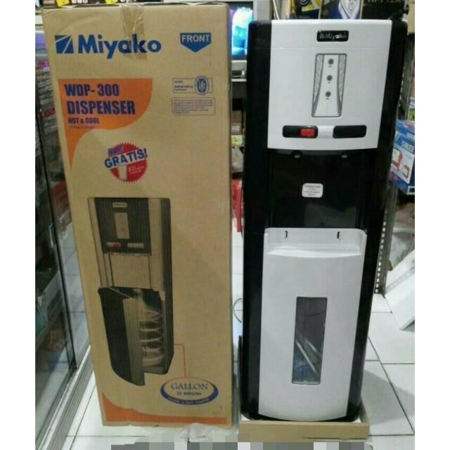 Dispenser Miyako WDP 300 Panas Dingin Galon Bawah Low Watt