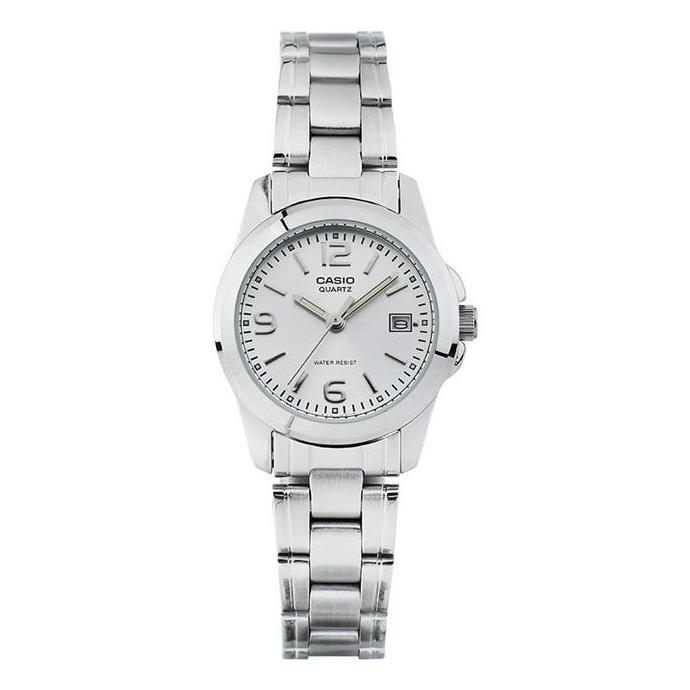 Jam Tangan Wanita Casio Standard LTP-1215A-7ADF LTP1215 LTP-1215A Enticer Stainless Steel Band