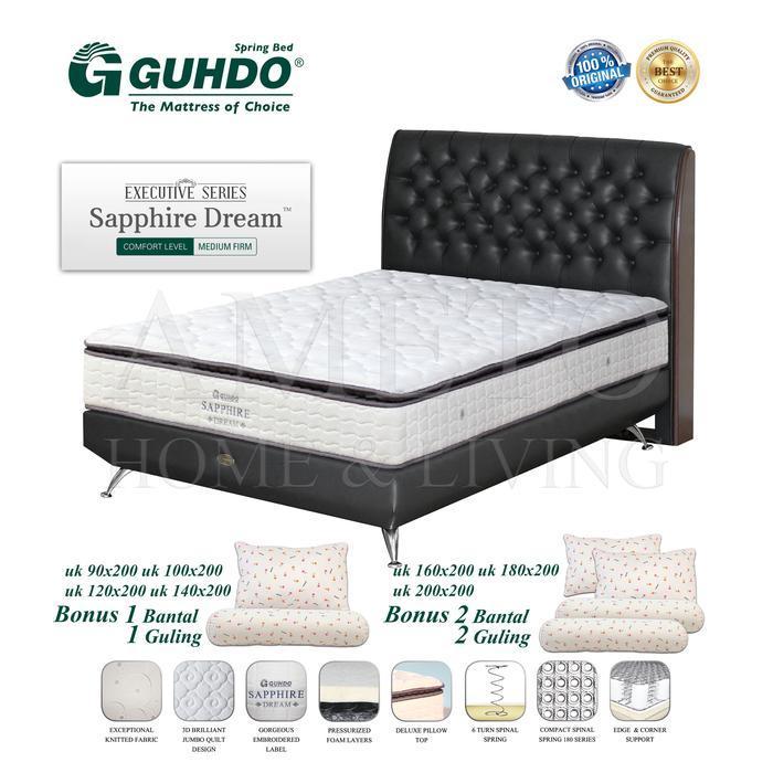 Guhdo Spring Bed Sapphire Dream Pillow Top Orthopedic 90 100 120 140 160 180 200 x 200 Virginian / V