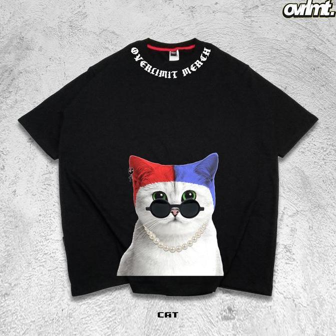 T-SHIRT | KAOS | OVERSIZE | CAT | OVERLIMIT
