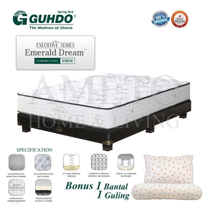 Spring Bed Guhdo Emerald Dream 100 x 200 - Legacy - TANPA SANDARAN