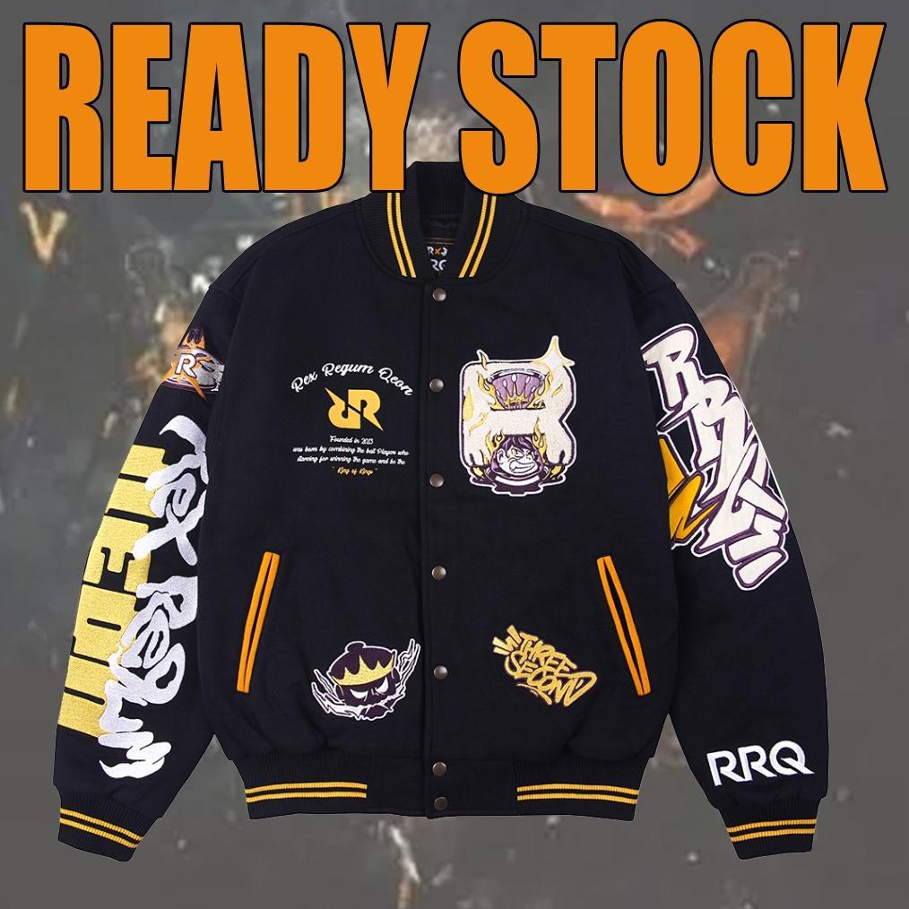 diskon jaket varsity rrq "the legacy" terbaru tahun 2024 jumbo