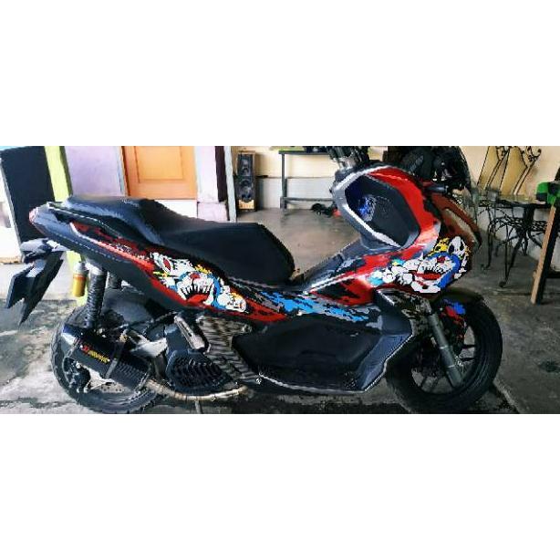 Murah Knalpot Racing Akrapovic Layang Nmax Aerox Adv Genio Pcx Vario Xmax Mio Scopy Beat Dll