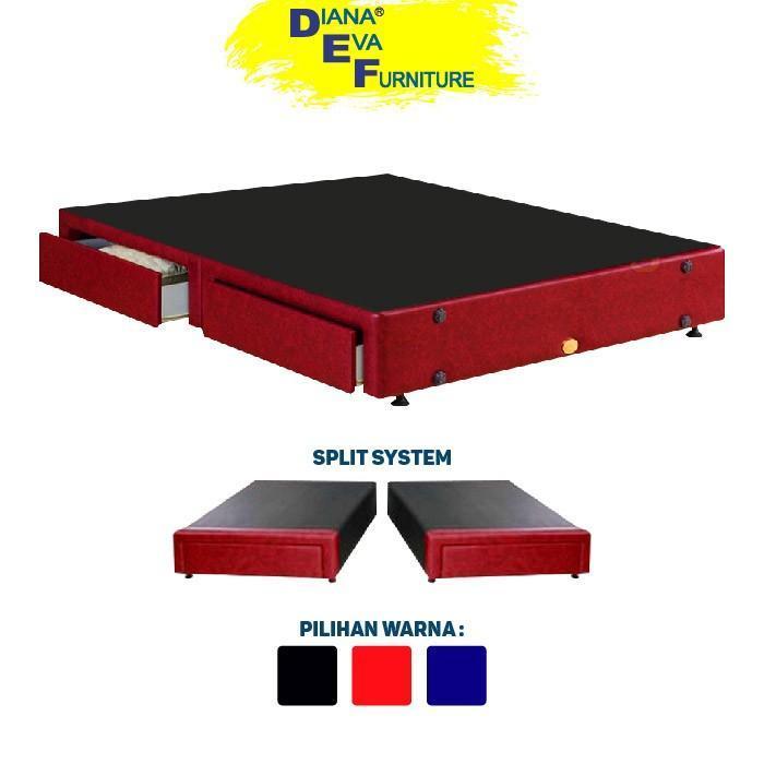 Guhdo Drawer Caserta Divan + Sandaran (Tanpa Kasur)