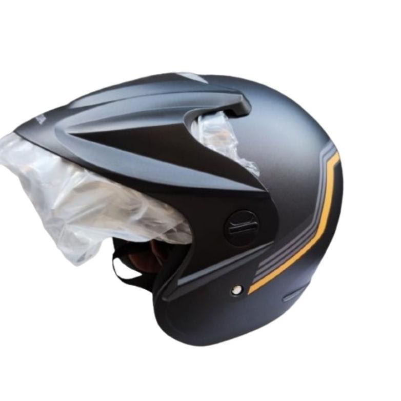 Bergaransi (Blv2) Helm Honda Terbaru Blue V2 Original Ahm