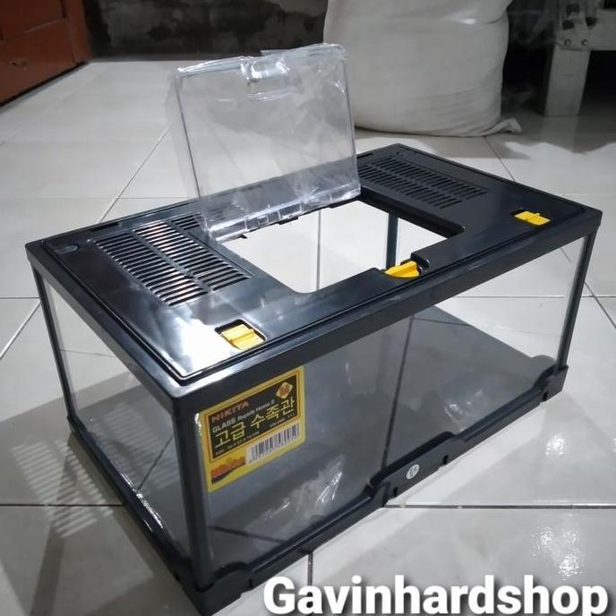 Terarium Reptil Kandang Reptil size M