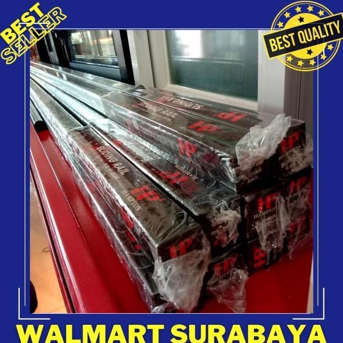 Rel pintu geser sliding rail HAMPTON geser 2m / pintu 100 cm dekson