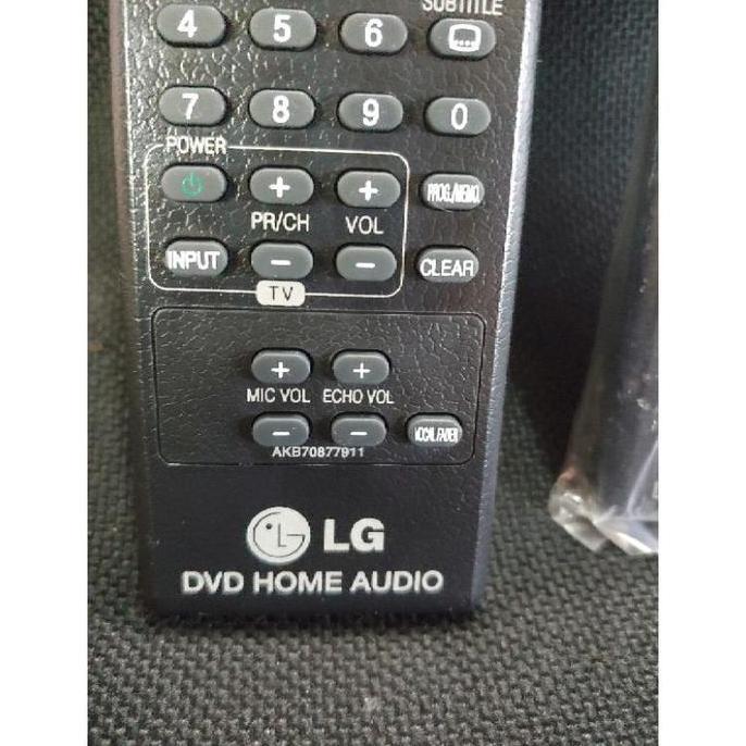 REMOT MINI HIFI COMPO 3 DISK LG ORI DAN BARU AKB70877911