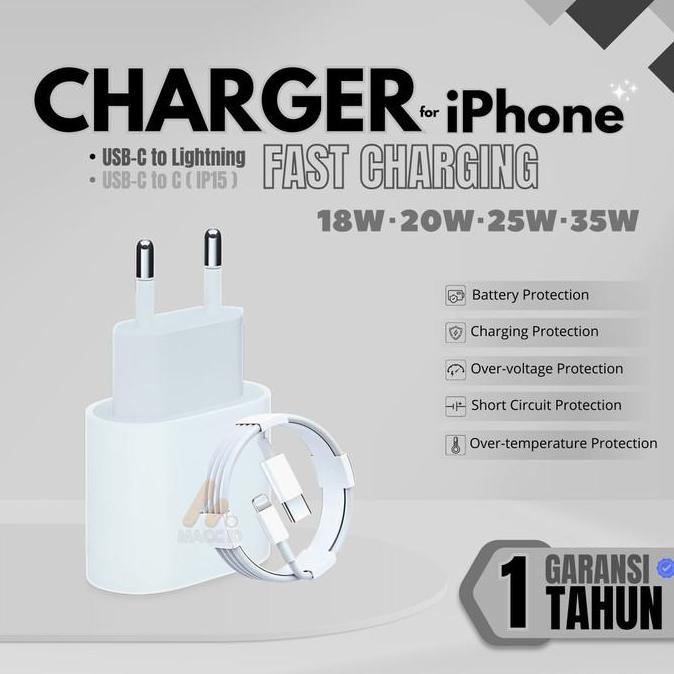 ADAPTOR KEPALA CHARGER IPHONE 5 5S 6 6S 7 7 PLUS SE ORIGINAL