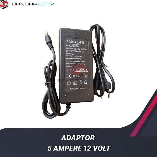 Adaptor 5 Ampere 12 Volt 5A 12V
