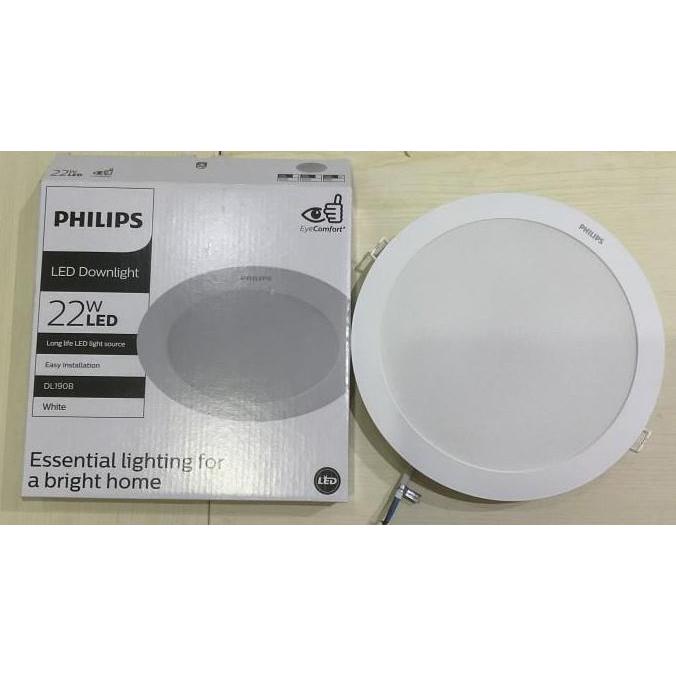 Downlight LED PHILIPS ERIDANI 22W 8inch 22 Watt DL190B 22 W 22Watt