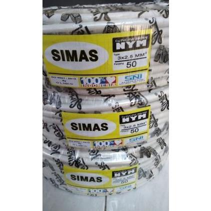 Kabel NYM Tembaga Murni SNI 32,5 Simas