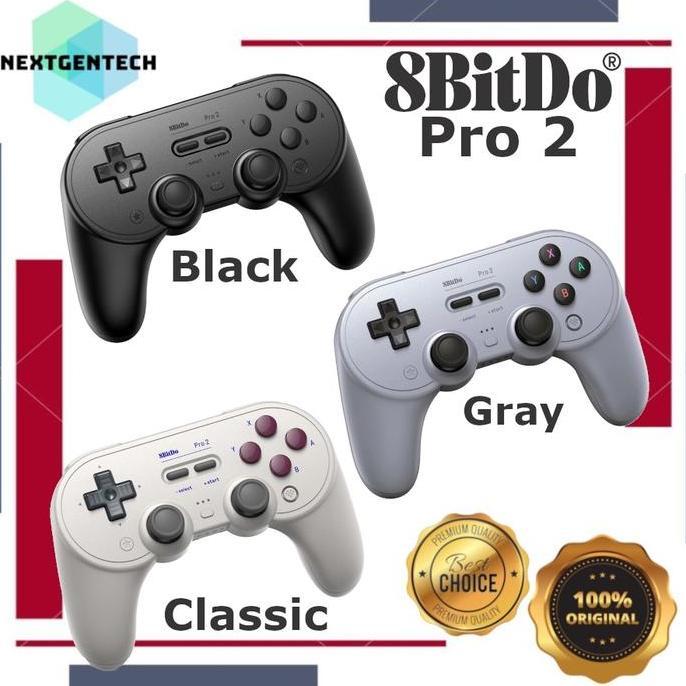 8bitdo Pro 2 Wireless Gamepad Bluetooth Controller Switch PC Android