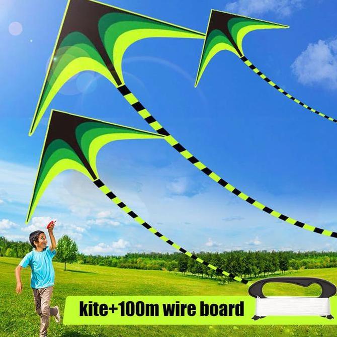 Mainan Layangan Anak Ekor Panjang Besar Jumbo / Mainan Layang Layang