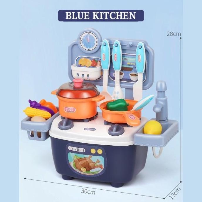 Mainan Dapur Masak Masakan Set Lengkap Anak Perempuan Murah Besar