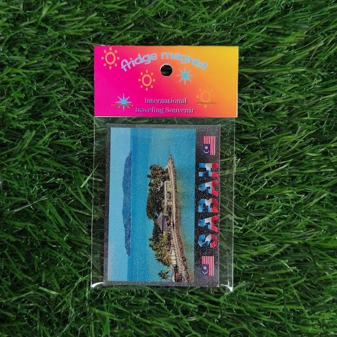 Magnet Tempelan kulkas Malaysia souvenir oleh oleh malaysia