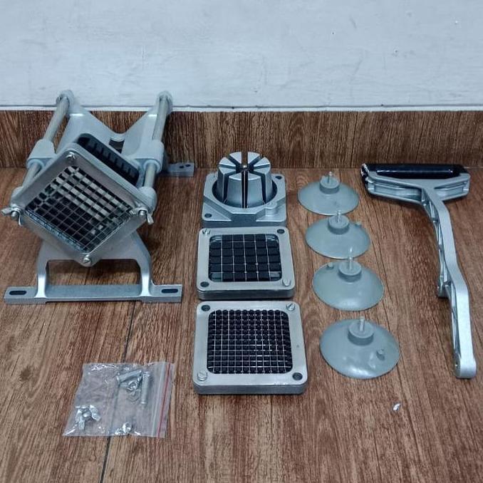 Potong Kentang Horizontal Pemotong Kentang Frrench Fries Wedges OSSEL