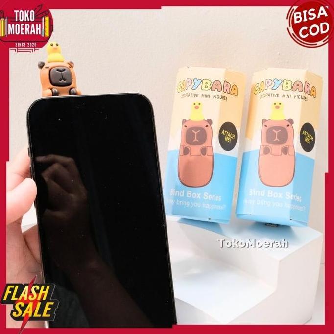 MISTERI BOX HIPPERS CAPYBARA LUCU UNIK MYSTERY BOX TEMPELAN HANDPHONE CAPYBARA IMUT BLIND BOX HIPPER