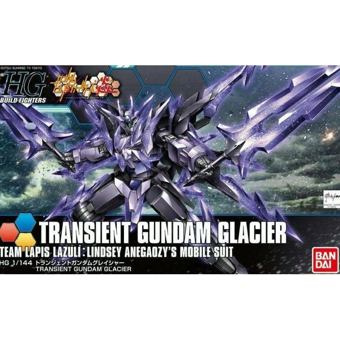 Bandai HG 1/144 Transient Gundam Glacier include stand base