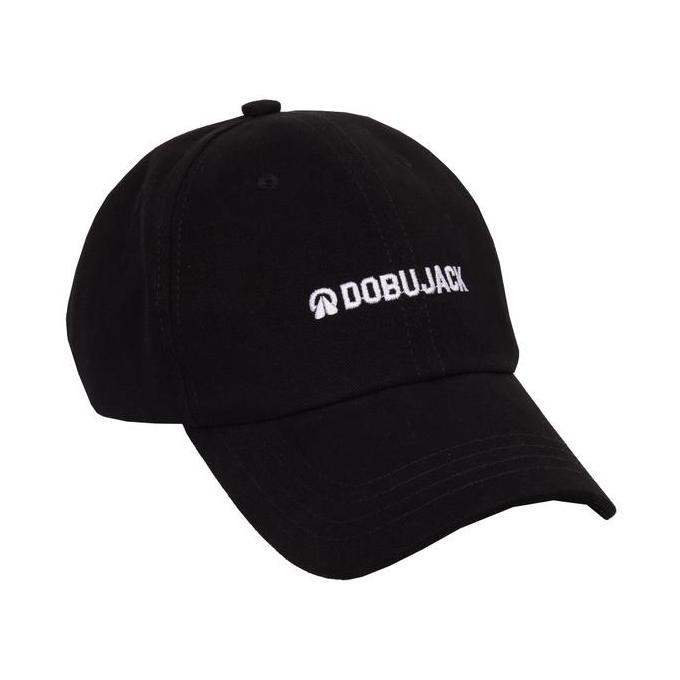 Dobujack Topi Fluffy Black Hat