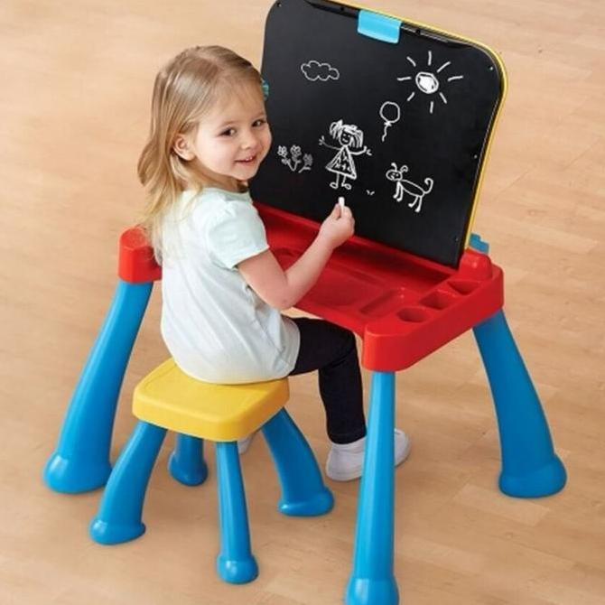 Vtech Touch & Learn Activity Desk Deluxe Original - Meja belajar anak