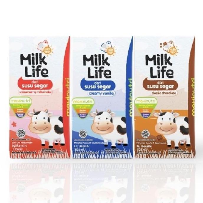 Milk Life 200ml & 115ml 1 dus