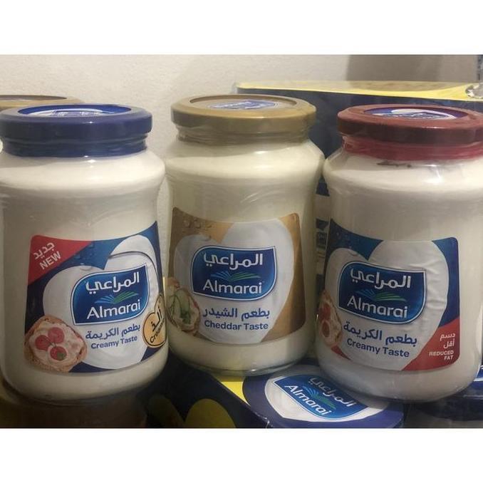 almarai cheddar cheese/cream cheese 500gr (expiry ada di deskripsi)