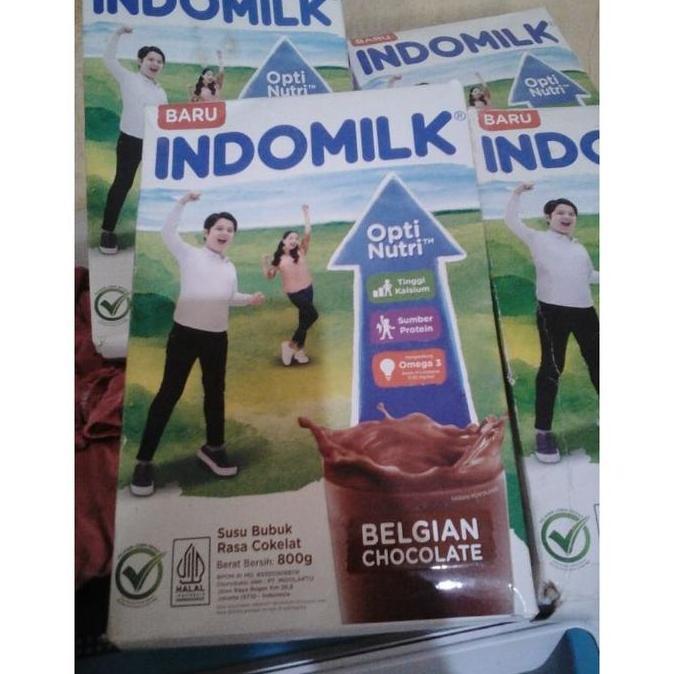  Indomilk Bubuk Coklat Belgian 800g