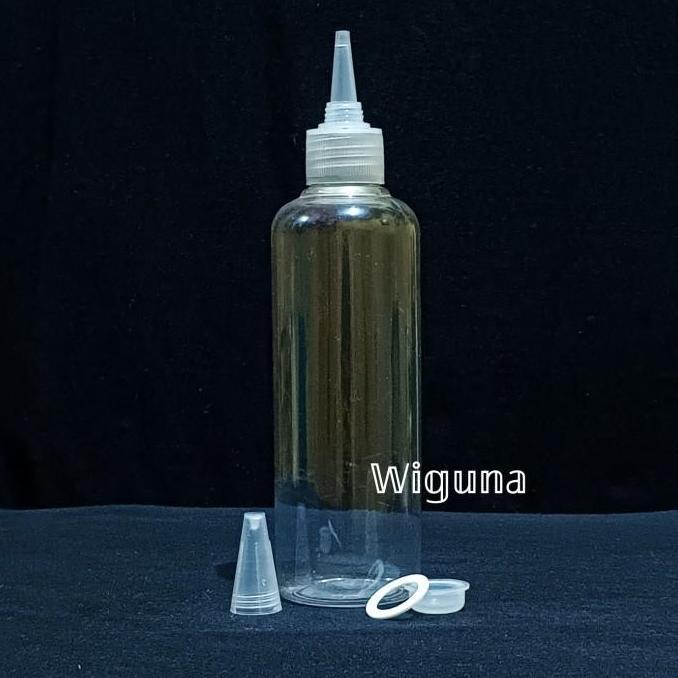 Botol Krucut 250 ML / Botol Tinta 250ml / Botol 250ml Tutup Kerucut