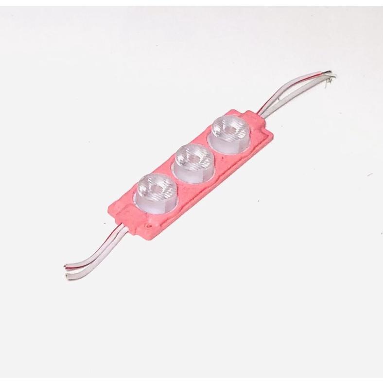 Promo  Lampu Led 3 Mata Jumbo 12 Volt - 24 Volt Kolong Mobil / Sepeda Motor / Becak