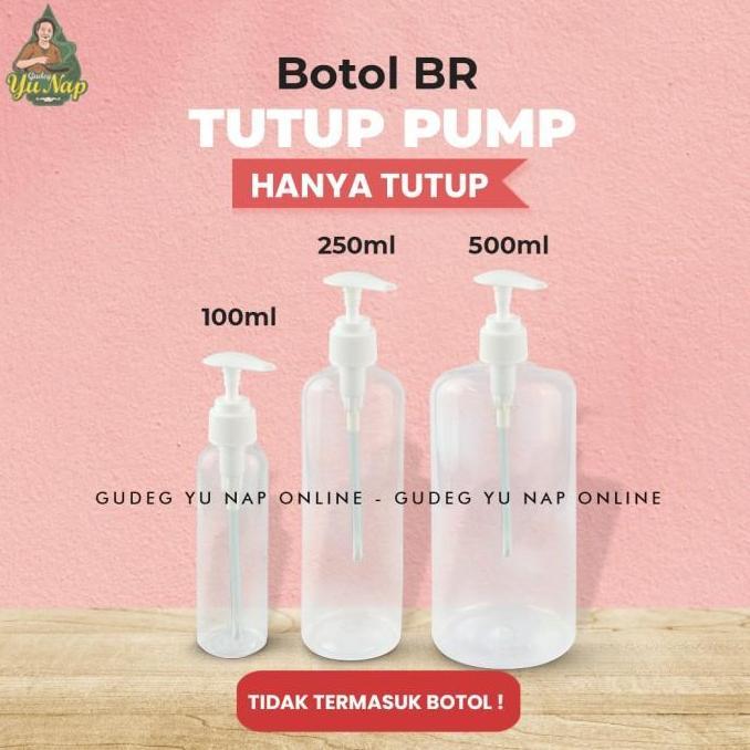 Tutup Botol PUMP Neck 24 mm - Kepala Handsoap Lotion 24mm