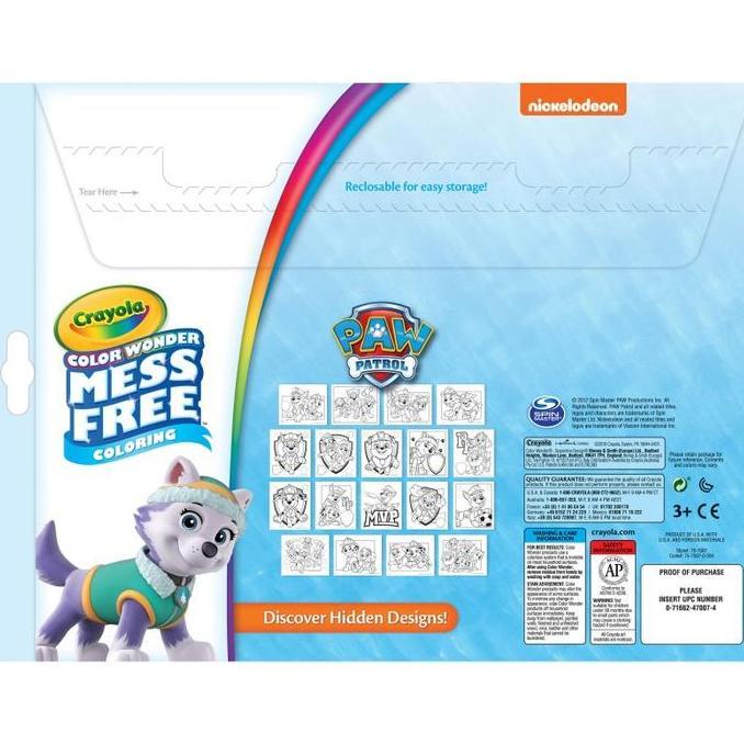 CRAYOLA SET PAW PATROL FOLDALOPE 18PK 757007
