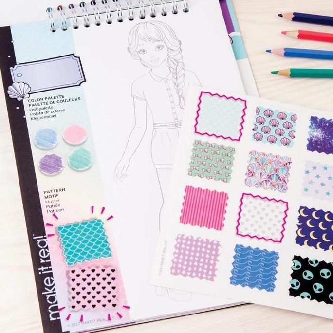 MAKE IT REAL SET SKETCHBOOK PASTEL POP