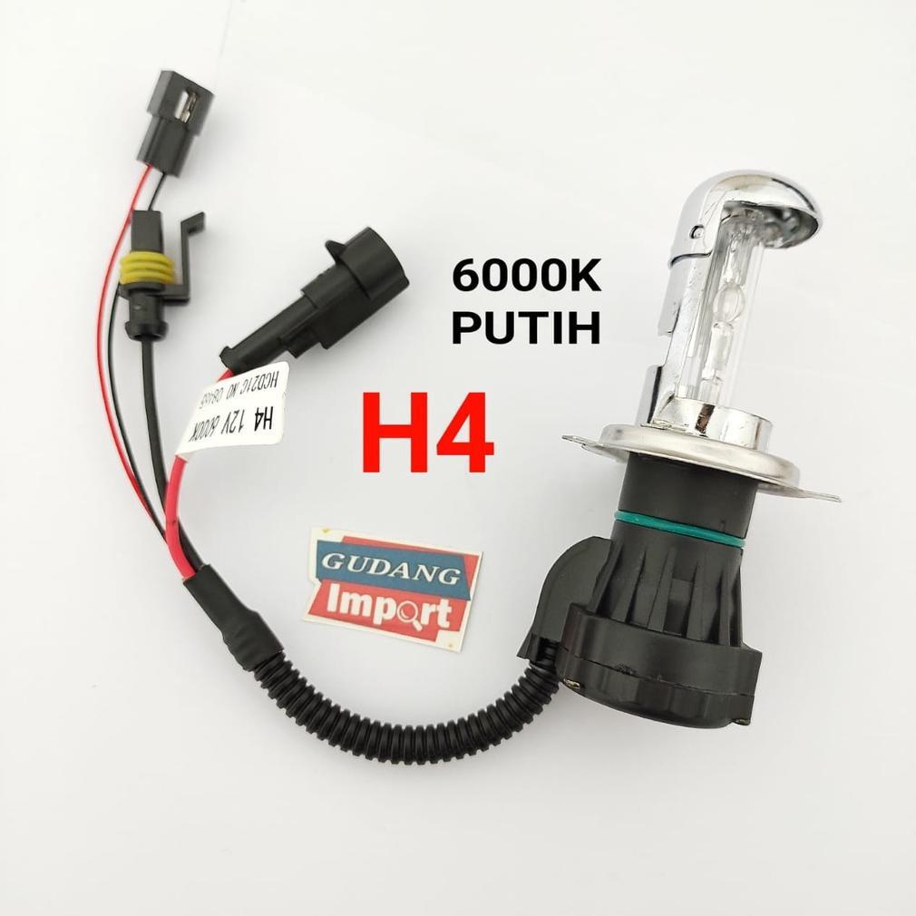 Awet Bohlam Lampu Hid Mobil H4 H1 H11 H7 H16 Hb3 Hb4 35 Watt 55 Watt 6000K Putih 35W 55W