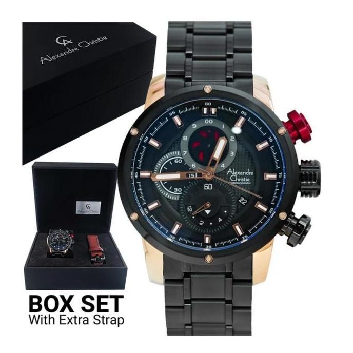 JAM PRIA ALEXANDRE CHRISTIE AC6239 AC 6239 FREE STRAP BOXSET ORIGINAL