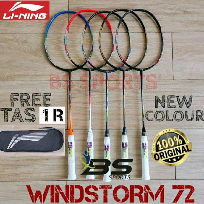 RAKET BADMINTON RAKET LINING WINDSTORM 72 ORIGINAL