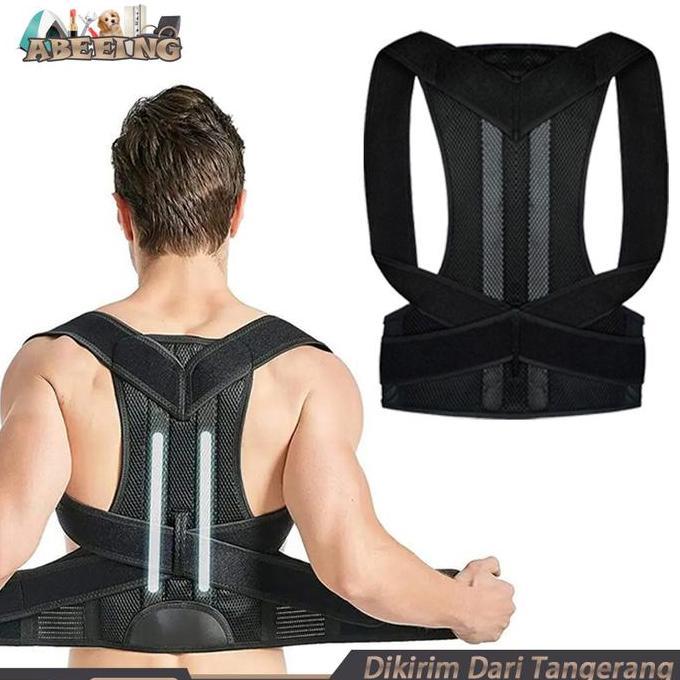 BRAVECOU Alat Pelurus Punggung Bungkuk Corset Punggung Bungkuk Korset Anti Bungkuk Alat Bungkuk Bada