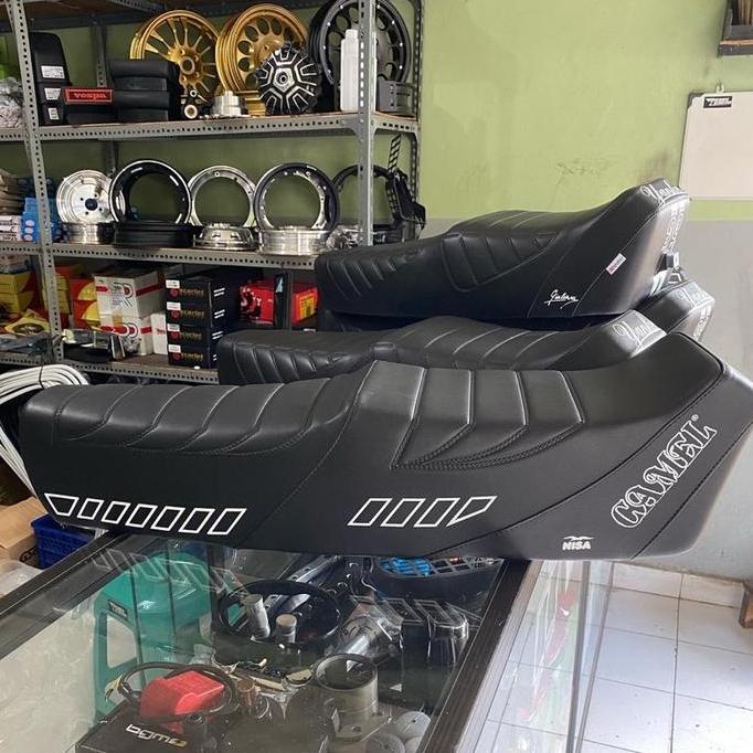 GRADIMOU jok seat camel nisa original italy vespa excel T5