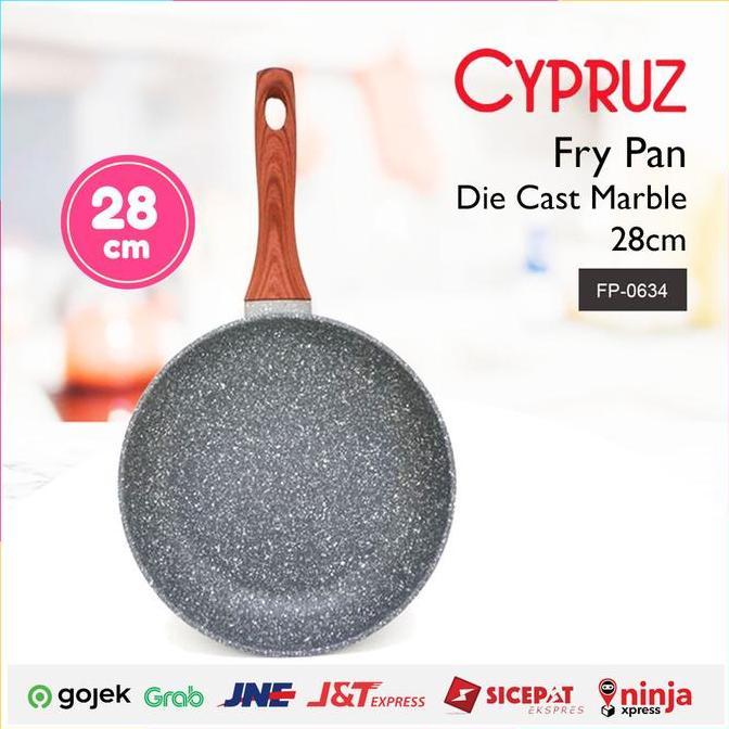Wajan Fry Pan Marble Cyprus 28 cm FP-0634