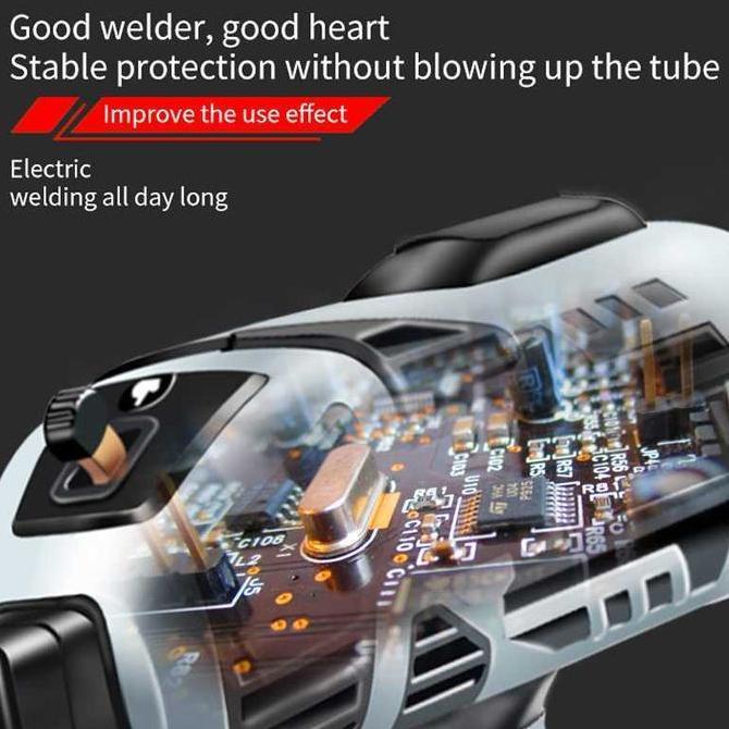 KASDIUM Pistol Las Handheld Inverter Velder Machine 4.6KW 220V SPARK ARC-120 / Mesin Las Listrik Inv