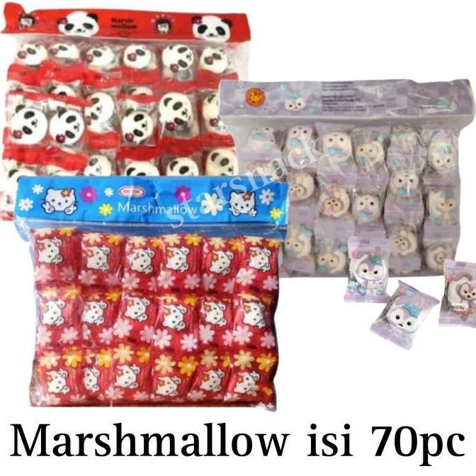 Marshmallow Panda isi 70pc/ pack