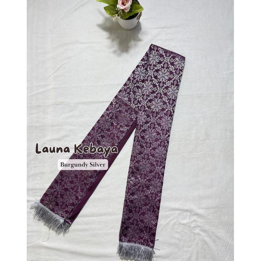 SELENDANG SONGKET KEBAYA / CUKIN SYAL SONGKET WANITA PRIA / SELENDANG PESTA LA