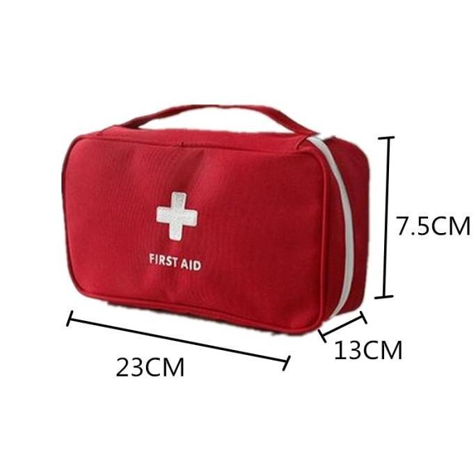 Tas Obat P3K Besar` Tempat Obat Kotak Travel` First Aid Kit Bag Pouch