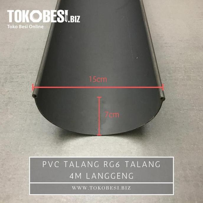 PVC Talang RG6 talang 4m Langgeng