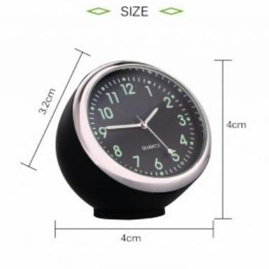 Jam Hiasan Kompas Dashboard Dasbor Mobil Tempel Unik Dekorasi Mobil