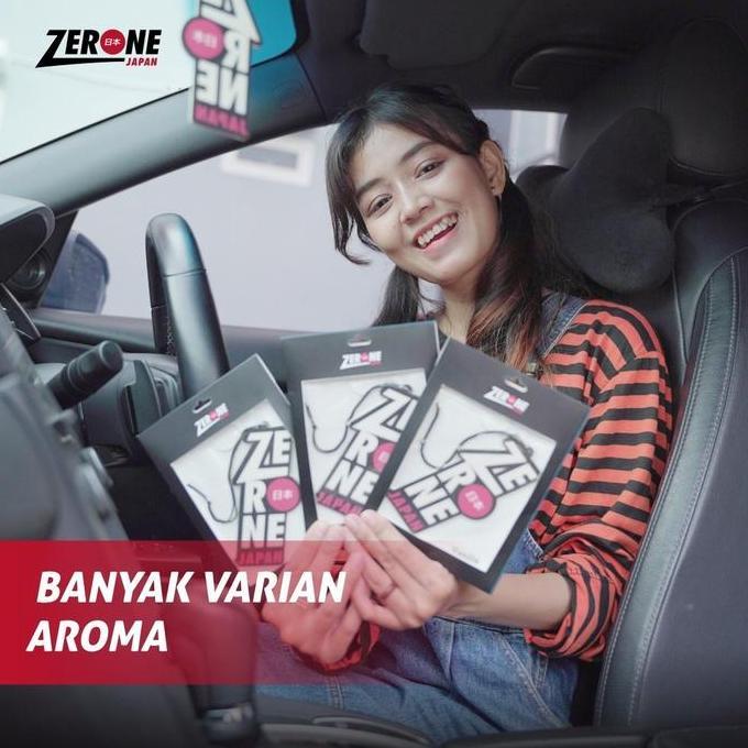 Parfum Pewangi Pengharum Ruangan Mobil Gantung Kertas Zerone Japan